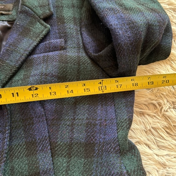 J.crew schoolboy blazer fab plaid in blues and greens - Picture 8 of 9